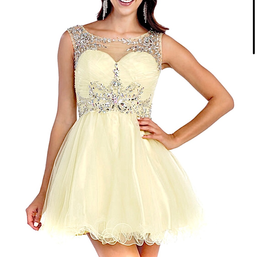 May Queen MQ1090 Cute Homecoming Short Dress
